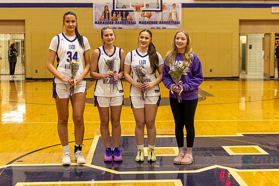 BGHS Girls Basketball Senior Night 2025-26